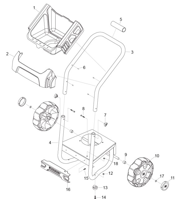 Karcher G2500DHE Replacement Parts